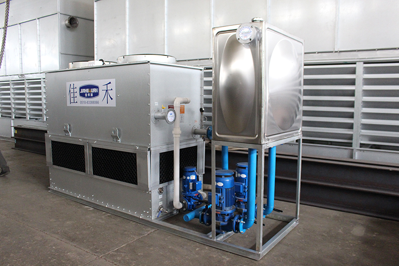 橫流閉式冷卻塔出現漏水情況如何處理